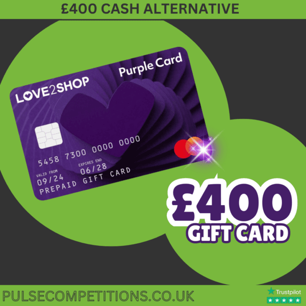 £400 Purple Gift Card