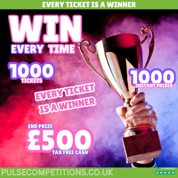 WIN EVERY TIME #8 - 1000 Instant Prizes