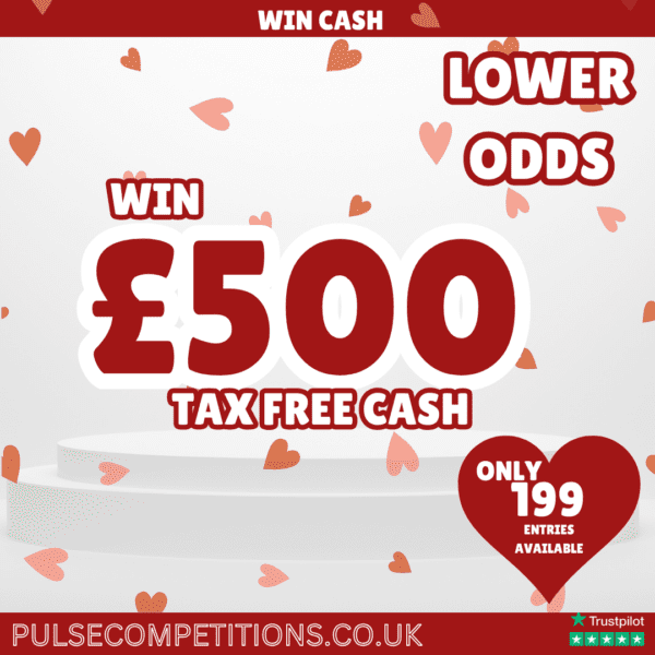 £500 Tax Free Cash - LOWER ODDS