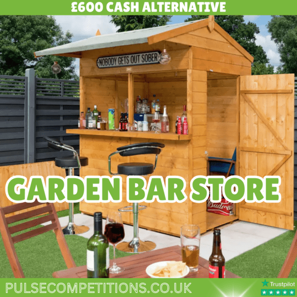 Garden Bar Store 6ft x 6ft