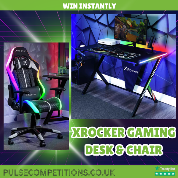 XRocker Gaming Desk & Chair