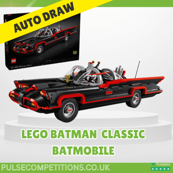 Lego Batmobile - Classic Batman (Auto Draw)