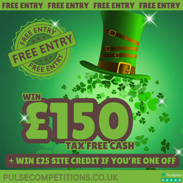 FREEBIE FRIDAY - Win £150 Cash + win £25 site Credit if you're one off